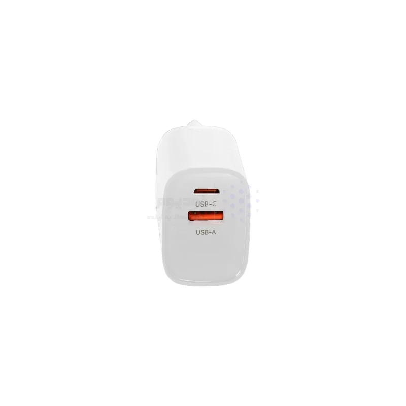 شارژر دیواری PD و فست دو پورت +Lindos مدل LN-CH40 20W به همراه کابل شارژ Type-C - سفید (گارانتی تعویض یکساله شرکتی) - تصویر 4