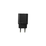 شارژر دیواری فست و PD دو پورت +Lindos مدل LN-CH50 40W به همراه کابل شارژ Type-C To Lightning - مشکی (گارانتی تعویض یکساله شرکتی) - تصویر 3