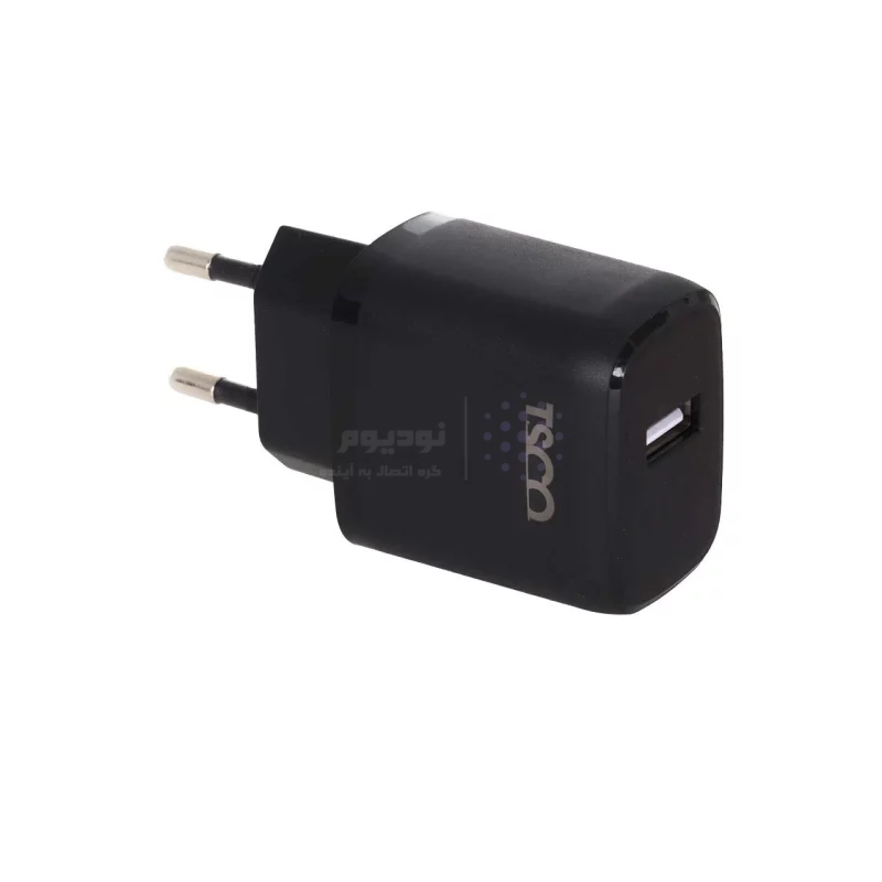شارژر دیواری تک پورت TSCO مدل TTC 165 10W - مشکی (گارانتی 12 ماهه تسکو) - تصویر 3