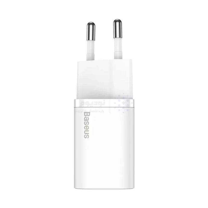شارژر دیواری فست و PD تک پورت Baseus مدل Super Si 1C 20W - سفید (گارانتی 24 ماهه آونگ) - تصویر 3