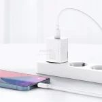 شارژر دیواری فست و PD تک پورت Baseus مدل Super Si 1C 20W - سفید (گارانتی 24 ماهه آونگ) - تصویر 7
