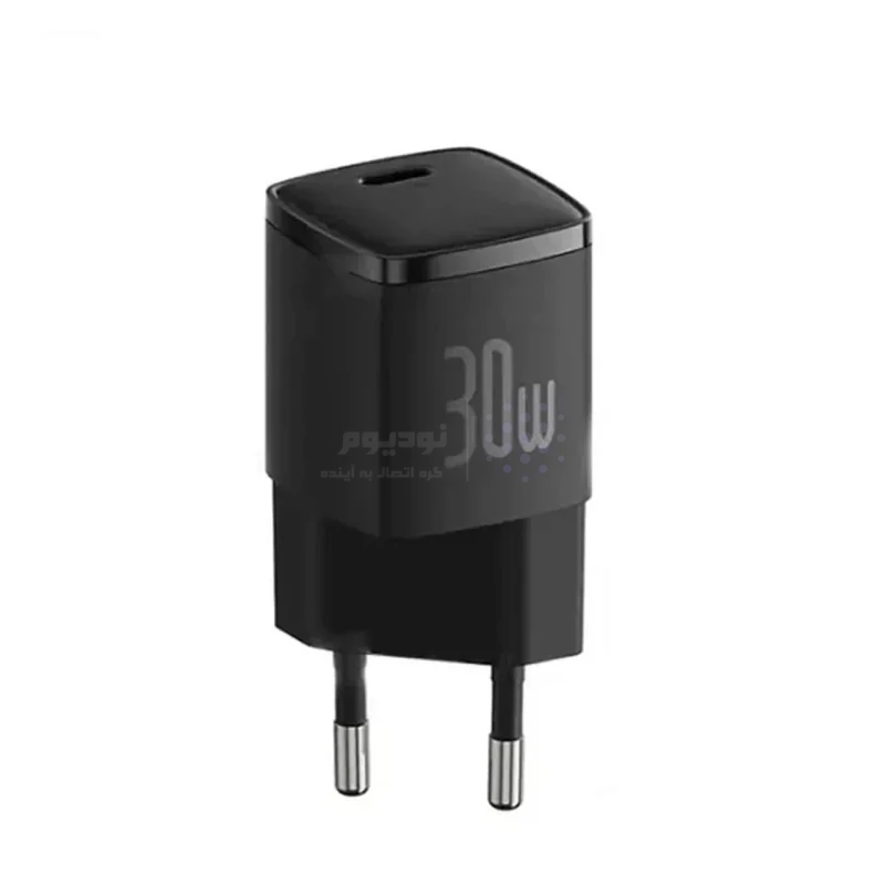 شارژر دیواری فست و PD تک پورت Baseus مدل Palm P10111605113-00 30W - مشکی (گارانتی آونگ) - تصویر 4