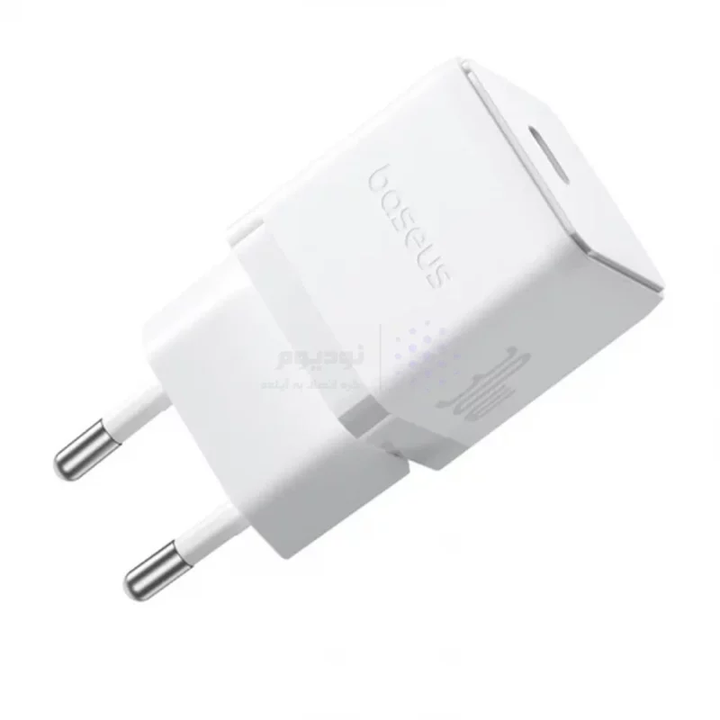 شارژر دیواری فست و PD تک پورت Baseus مدل Palm P10111605213-00 30W - سفید (گارانتی آونگ) - تصویر 6