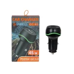 شارژر فندکی PD وفست دو پورت مدل CC-83 45W - سفید - YSP