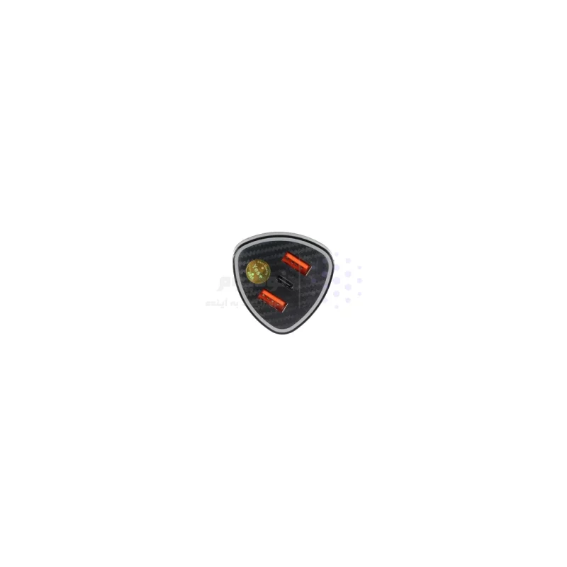 شارژر فندکی PD وفست سه پورت مدل ZF120 66W - مشکی - YSP - تصویر 4