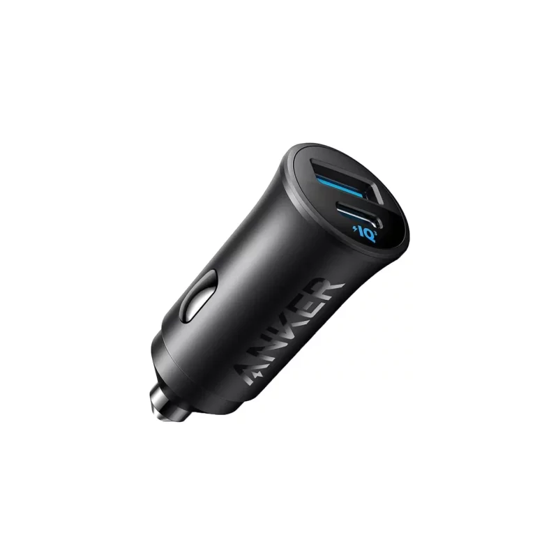 شارژر فندکی فست دو پورت ANKER 30W مدل A2741H11 و تکنولوژی IQ3 - مشکی (گارانتی 18 ماهه شرکتی) - تصویر 2