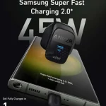 شارژر دیواری فست تک پورت ANKER مدل A2643G11 45W و تکنولوژی IQ3 - مشکی (گارانتی 18 ماهه شرکتی) - تصویر 3
