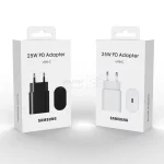 شارژر دیواری دو پین ( فست و PD) SAMSUNG مدل EP-TA800 25W - مشکی (گارانتی شش ماهه نیکان همراه) - تصویر 4