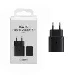 شارژر دیواری فست و PD تک پورت SAMSUNG مدل TA800 15W - مشکی - kZN (گارانتی شش ماهه Kezen)