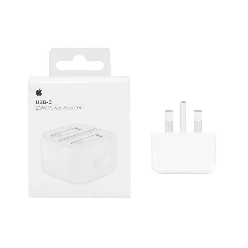 شارژر دیواری آیفون USB-C مدل A2344 20W-سفید (گارانتی شش ماهه نیکان همراه) - تصویر 2