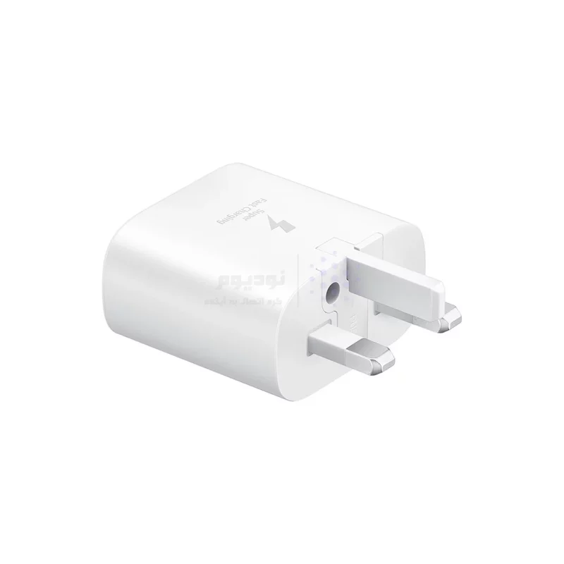 شارژر دیواری سه پین فست و PD تک پورت SAMSUNG Type-C مدل EP-TA800 25W به همراه کابل شارژ Type-C - سفید - ویتنام (گارانتی پارتیان پایا) - تصویر 3