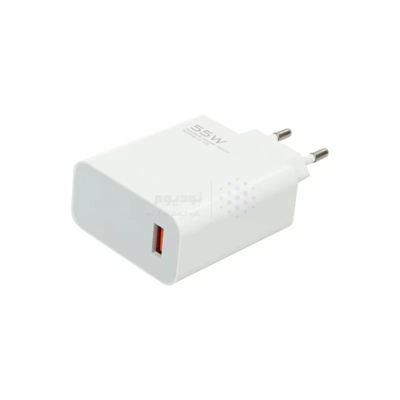 شارژر دیواری 55W فست تک پورت TRANYOO مدل EU3-C به همراه کابل شارژ 2 متری Type-C - سفید - تصویر 5
