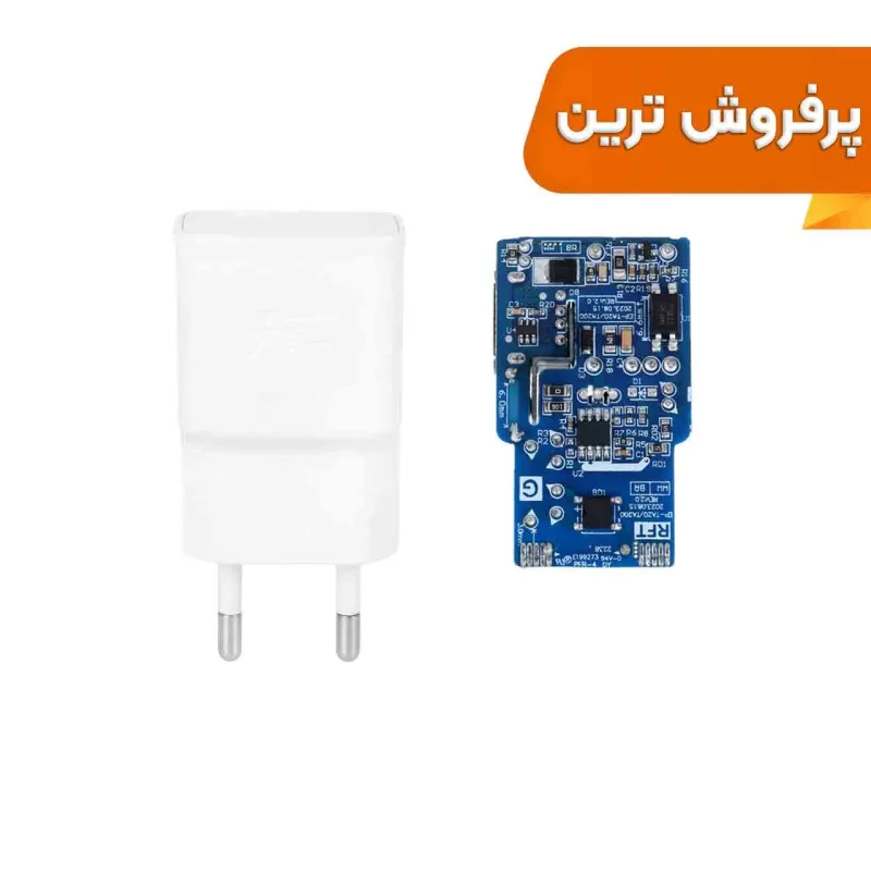 شارژر دیواری فست تک پورت SAMSUNG مدل TA200 S10 RFT - سفید - DST (گارانتی شش ماهه) - تصویر 2