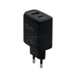 شارژر دیواری سوپر فست و PD دو پورت Miller مدل M-72 38W به همراه کابل شارژ Type-C - مشکی (گارانتی پارتیان پایا) - تصویر 4