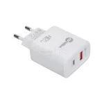 شارژر دیواری سوپر فست و PD دو پورت Miller مدل M-72 38W به همراه کابل شارژ Type-C - سفید (گارانتی پارتیان پایا) - تصویر 5