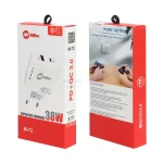 شارژر دیواری سوپر فست و PD دو پورت Miller مدل M-72 38W به همراه کابل شارژ Type-C - سفید (گارانتی پارتیان پایا) - تصویر 7