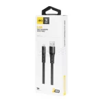 کابل شارژ فست آیفون JBQ مدل CA-620 - مشکی (گارانتی یکساله رصاصی) - تصویر 4