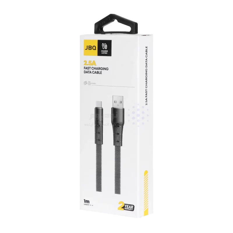 کابل شارژ فست JBQ Type-C مدل CA-620 - مشکی (گارانتی یکساله رصاصی) - تصویر 4