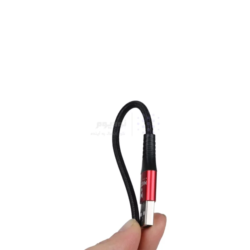 کابل شارژ کنفی سوپر فست اندروید MASTER مدل ETM 005 - مشکی قرمز - تصویر 3