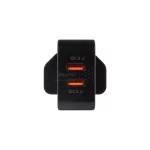 شارژر دیواری فست دو پورت JBQ مدل HC-12F2 30W همراه با کابل Type-C - مشکی (گارانتی یکساله رصاصی) - تصویر 3