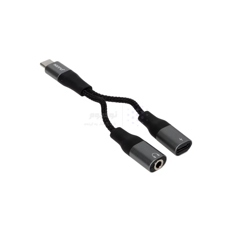 کابل تبدیل دو کاره NITU Type-C مدل NX022 - مشکی (گارانتی 18 ماه تعویض نیکان همراه) - تصویر 3