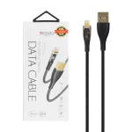 کابل شارژ و دیتا فست 1.2 متری کنفی آیفون Yesido مدل CA104L - مشکی (گارانتی 18 ماه تعویض نیکان همراه)