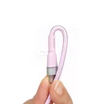 کابل شارژ NITU Type-C مدل NC320 - صورتی (گارانتی 18 ماه تعویض نیکان همراه) - تصویر 3