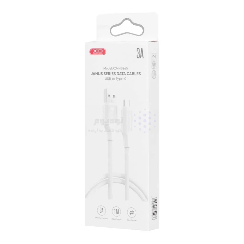 کابل شارژ فست XO Type-C مدل NB265 - سفید - تصویر 4