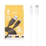 کابل شارژ فست 1.1 متری آیفون MNS مدل M012i - سفید - SMO