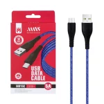 کابل شارژ کنفی فست 1.1 متری MNS Type-C مدل M015C - آبی - SMO