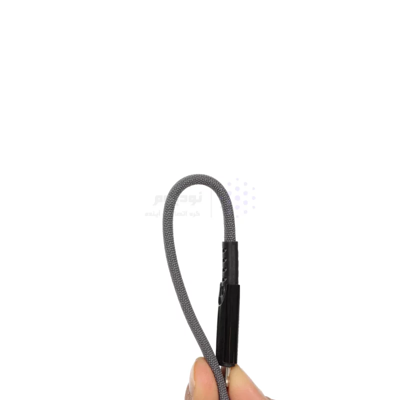 کابل شارژ 1.1 متری فست آیفون Shoosh مدل SH130i - خاکستری - SMO - تصویر 4