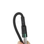 کابل شارژ فست آیفون DENMEN مدل D61L - سبز - تصویر 3