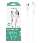 کابل شارژ 1.1 متری فست Shoosh Type-C مدل SH20C - سفید - SMO