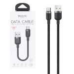 کابل شارژ فست پاوربانک Yesido Type-C مدل CA131C 18W - مشکی (گارانتی 18 ماه تعویض نیکان همراه)