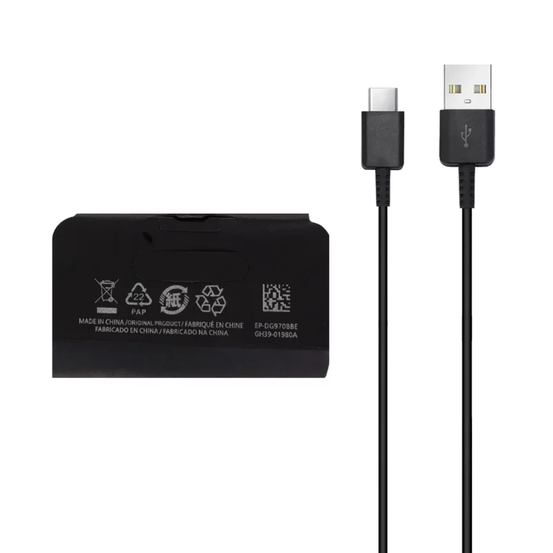 کابل شارژ Samsung Type-C مدل EP-DG970BBE - مشکی - DST (گارانتی شش ماهه شرکتی) - تصویر 2