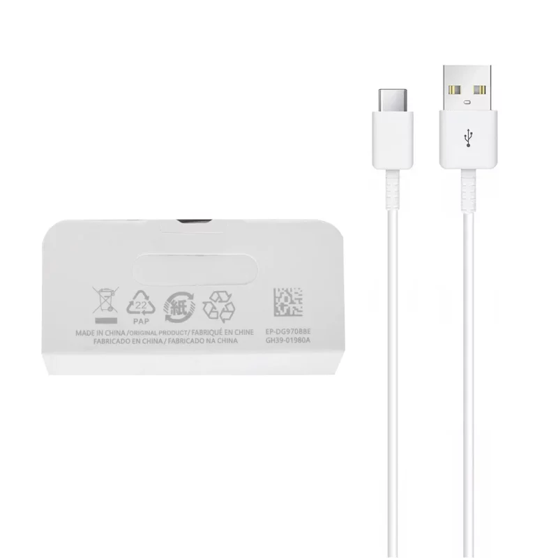 کابل شارژ Samsung Type-C مدل EP-DG970BBE - سفید - DST (گارانتی شش ماهه شرکتی) - تصویر 2