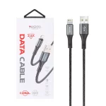 کابل شارژ و دیتا 2 متری فست آیفون کنفی Yesido مدل CA94L - مشکی (گارانتی 18 ماه تعویض نیکان همراه)