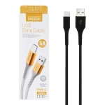 کابل شارژ 1.1 متری فست Shoosh Type-C مدل SH65C - مشکی - SMO