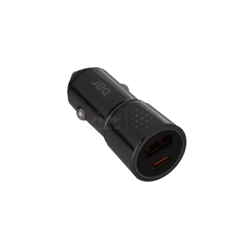 شارژر فندکی PD و فست دو پورت JBQ مدل Metal Shine C756962 به همراه کابل شارژ Type-C To Type-C - مشکی (گارانتی یکساله رصاصی) - تصویر 3