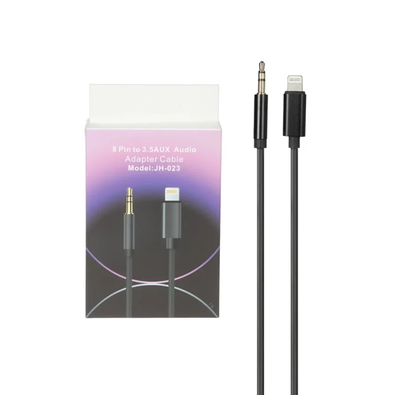 کابل Lightning To Aux مدل JH-023 - مشکی DST (گارانتی شش ماهه) - تصویر 2