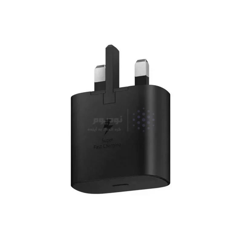 شارژر دیواری سه پین فست و PD تک پورت SAMSUNG Type-C مدل EP-T4510 45W به همراه کابل شارژ Type-C To Type-C - مشکی - ASP (گارانتی شش ماهه آروین) - تصویر 3