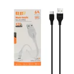 کابل شارژ فست pqbd Type-C مدل PQ-C04C 120W - مشکی