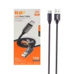 کابل شارژ فست pqbd Type-C مدل PQ-C05C 120W - بنفش