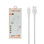کابل شارژ فست اندروید Power Max مدل PM-002 - سفید
