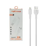 کابل شارژ فست آیفون Power Max مدل PM-002 - سفید