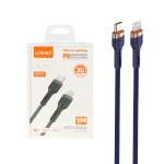کابل شارژفست PD و فست LDNIO Type-C To Lightning مدل LC641i 30W - سرمه ای (اصلی)