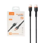 کابل شارژفست PD و فست LDNIO Type-C To Type-C مدل LC641C 65W - مشکی (اصلی)