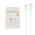 کابل شارژ فست اورجینال Xiaomi Type-C 6A - سفید - اصل چین - kZN (گارانتی شش ماهه Kezen)