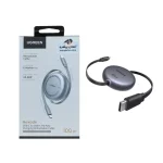 کابل شارژ PD و فست UGREEN Type-C To Type-C مدل Nexode L531 100W - خاکستری (گارانتی 18 ماهه آسان پیشرو)(65905)