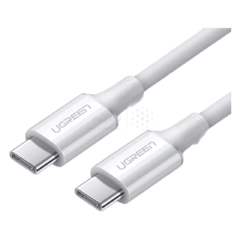 کابل شارژ PD و فست UGREEN Type-C To Type-C مدل 100W 60551 - سفید (گارانتی 18 ماهه آسان پیشرو)(60551) - تصویر 3